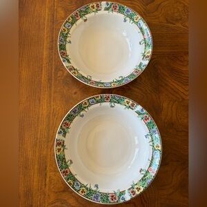 Velvet Faces International Tableworks 9” Vegetable Bowls